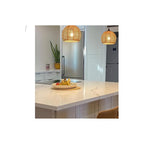 Sharkjm 8.7 in Woven Hemp-Rope Pendant Light with Adjustable Cord, Natural - product image 3