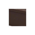 Sharkjm 30 in Folding Faux Leather Storage Ottoman Bench with Wood Legs, Brown - product image 3